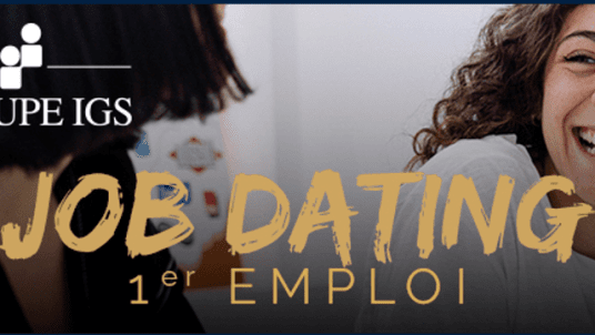 SAVE THE DATE ! Mardi 6 décembre - JOB DATING PREMIER EMPLOI