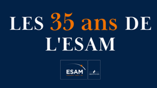 Save The Date - Les 35 ans de l'ESAM - 15 JUIN 2023